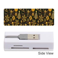 Christmas Gold Memory Card Reader (stick)