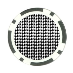 Houndstooth Poker Chip Card Guard