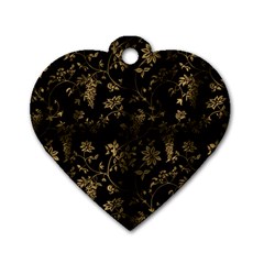 Scrapbook Dog Tag Heart (two Sides)