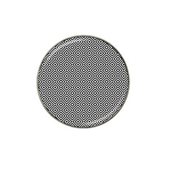Square-black Hat Clip Ball Marker (4 Pack)