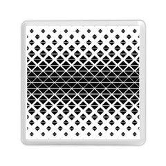 Triangle-black White Memory Card Reader (square)