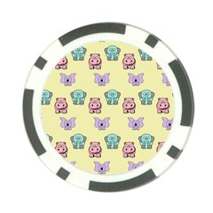 Animals Poker Chip Card Guard (10 Pack)