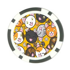 Cats Poker Chip Card Guard (10 Pack)
