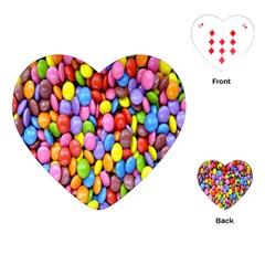 Candy Playing Cards Single Design (heart)