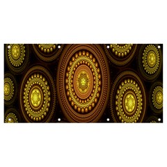 Fractal Banner And Sign 8  X 4  by nateshop