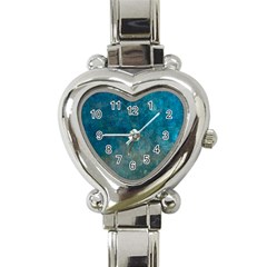Background-abstrac Heart Italian Charm Watch