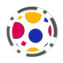Circles Poker Chip Card Guard