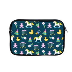 Cute Babies Toys Seamless Pattern Apple Macbook Pro 13  Zipper Case