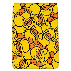 Illustration Duck Cartoon Background Pattern Removable Flap Cover (l)