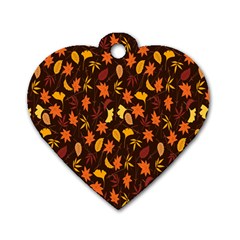 Thanksgiving Dog Tag Heart (two Sides)