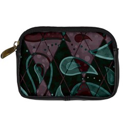 Background Pattern Texture Design Digital Camera Leather Case