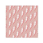 Thunder Flash Abstract Texture Art Square Satin Scarf (30  x 30 ) Front