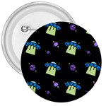Illustration Cosmos Cosmo Rocket Spaceship Ufo 3  Buttons Front