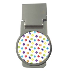 Chakras Cakra Yoga Symbol Template Money Clips (round) 