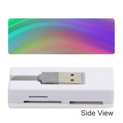 Background-rainbow Memory Card Reader (stick)