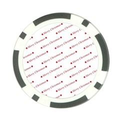 Christmas Cute Poker Chip Card Guard