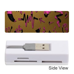 Doodles,gold Memory Card Reader (stick)