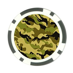 Army Camouflage Texture Poker Chip Card Guard (10 Pack)
