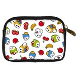 Illustration Vector Fruit Animal Cartoon Pattern Digital Camera Leather Case Back