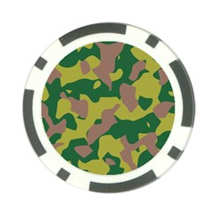 Pattern-camaouflage Poker Chip Card Guard
