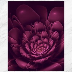 Fractal Blossom Flower Bloom Canvas 16  X 20 