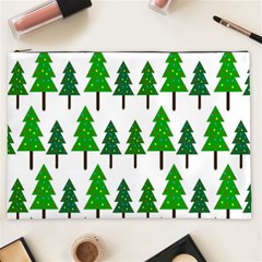 Chrismas Tree Greeen Cosmetic Bag (xxl)