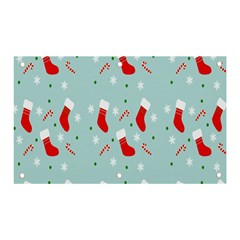 Christmas-pattern -christmas-stockings Banner And Sign 5  X 3 