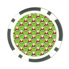 Christmas-santaclaus Poker Chip Card Guard (10 Pack)