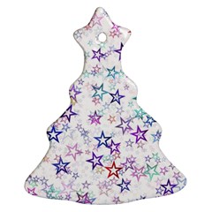 Christmasstars-003 Christmas Tree Ornament (two Sides) by nateshop