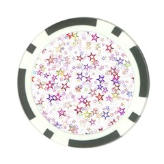 Christmasstars-004 Poker Chip Card Guard