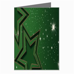 Starchristmas Greeting Card