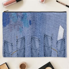 Background-jeans Cosmetic Bag (xxxl)