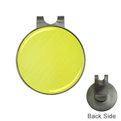 Background-texture-yellow Hat Clips With Golf Markers