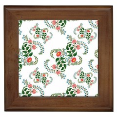 Background Pattern Texture Design Framed Tile