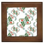 Background Pattern Texture Design Framed Tile Front