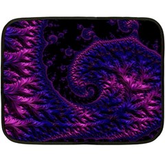 Fractal Mandelbrot Abstract Background Pattern Double Sided Fleece Blanket (mini) 