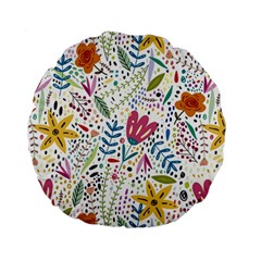 Flowers Standard 15  Premium Round Cushions
