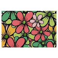 Flowers-27 Banner And Sign 6  X 4 