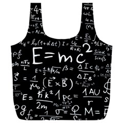 Science Einstein Formula Mathematics Physics Full Print Recycle Bag (xxl)