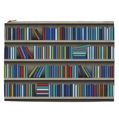 Bookshelf Cosmetic Bag (xxl) by Wegoenart
