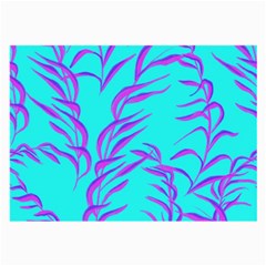 Branches Leaves Colors Summer Large Glasses Cloth