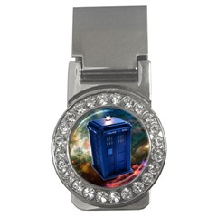 The Police Box Tardis Time Travel Device Used Doctor Who Money Clips (cz) 