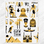 Egypt-symbols-decorative-icons-set Canvas 36  x 48  35.26 x46.15  Canvas - 1