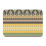 Seamless-pattern-egyptian-ornament-with-lotus-flower Plate Mats 18 x12  Plate Mat