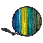 Line Rope Fiber Close Up Multicoloured Background Classic 20-CD Wallets Front