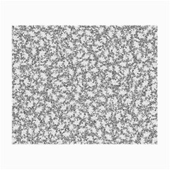 Bacterias Drawing Black And White Pattern Small Glasses Cloth