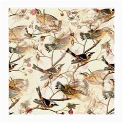 Birds Perched Birds Pattern Design Seamless Medium Glasses Cloth (2 Sides)