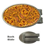 Halloween Background Halloween Texture October Money Clips (Oval)  Front