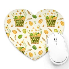 Easter Eggs   Heart Mousepad