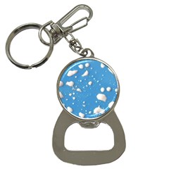 Ice Cream Bubbles Texture Bottle Opener Key Chain by dflcprintsclothing